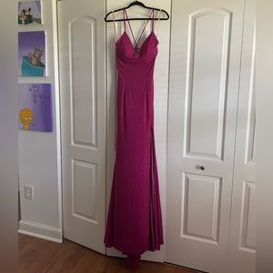 JOVANI Prom Dress in fuchsia
